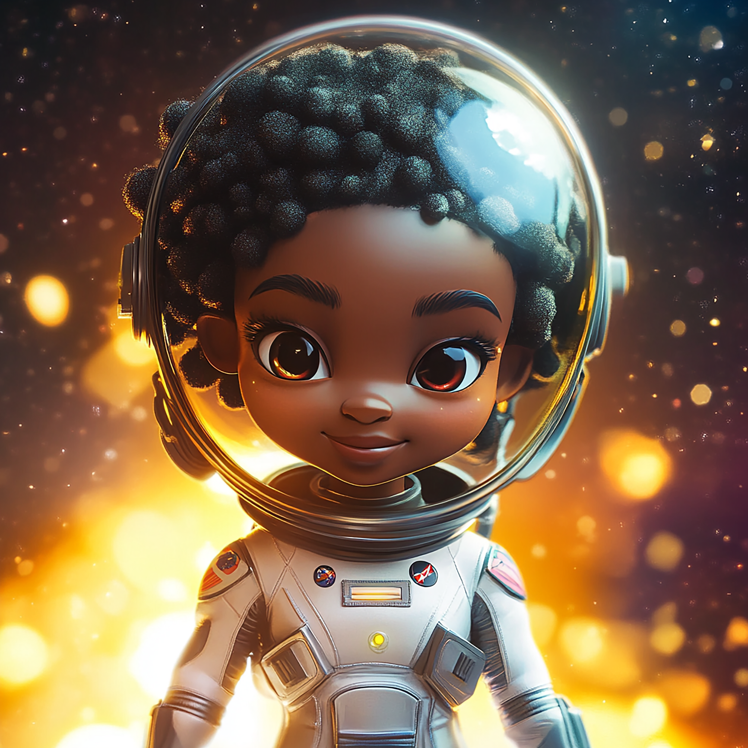 Astronaut featured in "My Black Job: A Story of Black Careers"